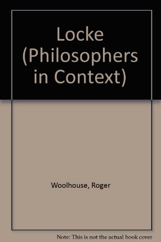 9780710804679: Locke (Philosophers in Context S.)