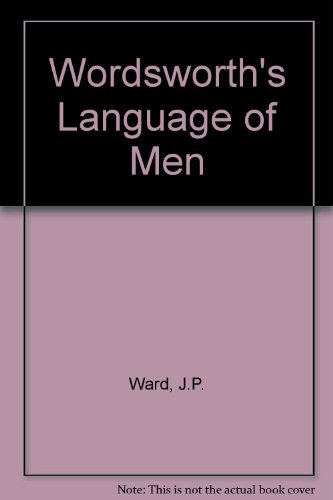 Beispielbild fr Wordsworth's Language of Men zum Verkauf von Anybook.com