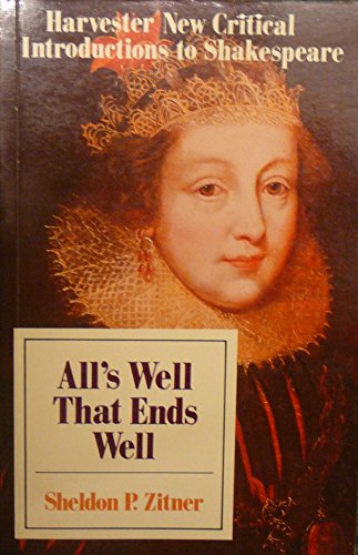 Imagen de archivo de "All's Well That Ends Well" (Harvester New Critical Introductions to Shakespeare) a la venta por Tudor Cottage Books