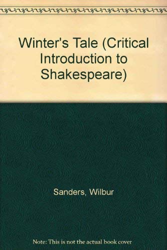 9780710810755: "Winter's Tale" (Critical Introduction to Shakespeare S.)