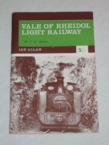 Stock image for Vale Of Rheidol Light Railway for sale by Geoff Blore`s Books