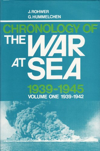 Chronology of the war at sea, 1939-1945 (9780711002777) by Rohwer, JuÌˆrgen