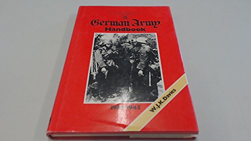Imagen de archivo de German Army Handbook, 1939-45 a la venta por WorldofBooks