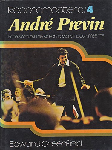 AndreÌ Previn; (Recordmasters, 4) (9780711003705) by Greenfield, Edward