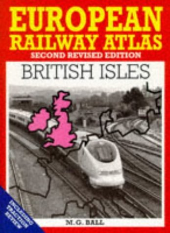Stock image for European Railway Atlas; BRITISH ISLES for sale by Lewes Book Centre