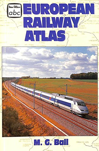 Stock image for European Railway Atlas (Ian Allan abc S.) for sale by WorldofBooks