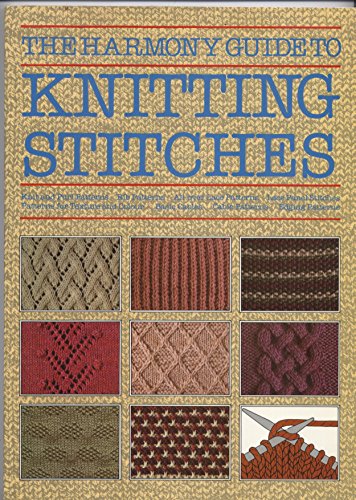 Stock image for Harmony guide to knitting stitches. for sale by Wonder Book