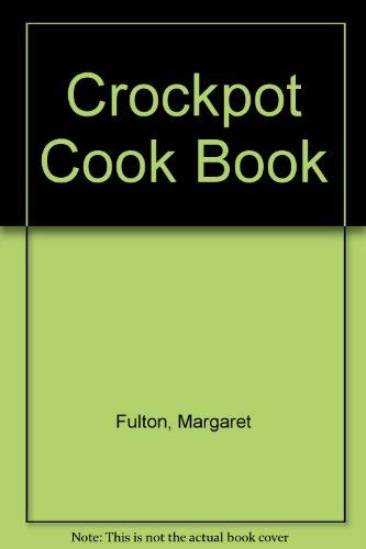 Stock image for Crockpot Cook Book for sale by WorldofBooks