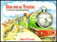 TEN ON A TRAIN a Cut Out Counting Book
