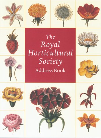 Beispielbild fr The Royal Horticultural Society Address Book zum Verkauf von P.C. Schmidt, Bookseller