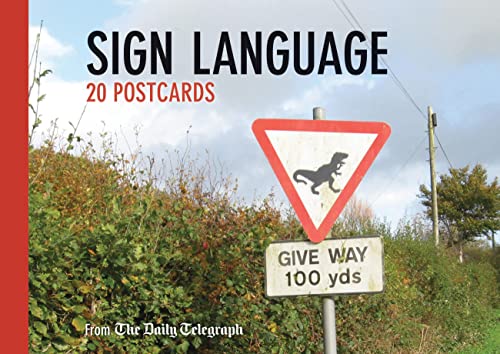 Beispielbild fr Sign Language - 20 Postcards: From The Daily Telegraph (Telegraph Books) zum Verkauf von PlumCircle