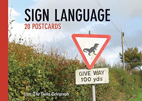 Imagen de archivo de Sign Language - 20 Postcards: From The Daily Telegraph (Telegraph Books) a la venta por PlumCircle