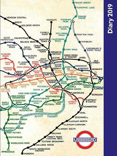 Stock image for London Underground Desk Diary 2019 for sale by WorldofBooks