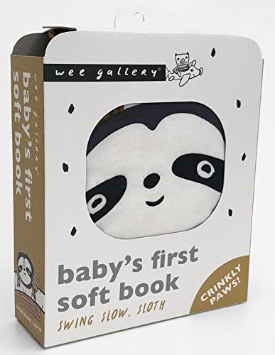 Stock image for Swing Slow, Sloth (2020 Edition): Babys First Soft Book (Wee Gallery Cloth Books) for sale by Books-FYI, Inc.