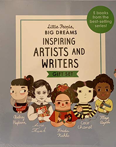 Beispielbild fr Little People, Big Dreams Inspiring Artist and Writers Gift Set ( Maya Angelou, Anne Frank, Audrey Hepburn, Frida Kahlo, Coco Chanel) zum Verkauf von SecondSale