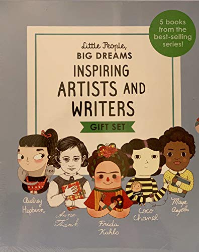Stock image for Little People, Big Dreams Inspiring Artist and Writers Gift Set ( Maya Angelou, Anne Frank, Audrey Hepburn, Frida Kahlo, Coco Chanel) for sale by SecondSale