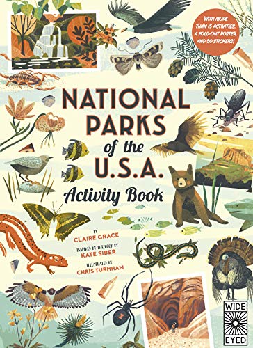 9780711253292: National Parks of the USA: Activity Book: With More Than 15 Activities, A Fold-out Poster, and 50 Stickers! (2)