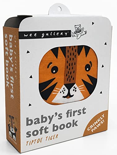 Stock image for Tiptoe Tiger (2020 Edition): Babys First Soft Book (Wee Gallery Cloth Books) for sale by Books-FYI, Inc.