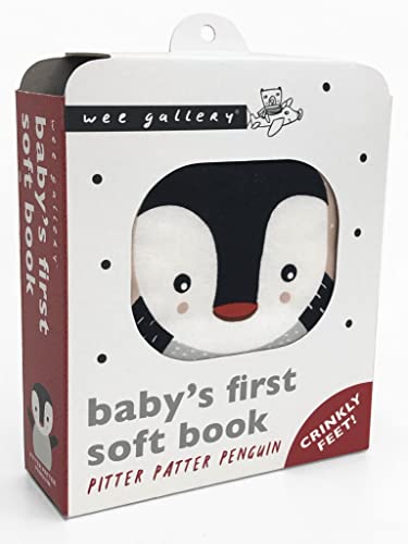 Stock image for Pitter Patter Penguin (2020 Edition): Baby's First Soft Book (Wee Gallery Cloth Books) for sale by PlumCircle