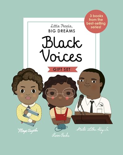 Imagen de archivo de Little People, BIG DREAMS: Black Voices: 3 books from the best-selling series! Maya Angelou - Rosa Parks - Martin Luther King Jr. a la venta por Housing Works Online Bookstore