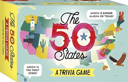 Stock image for The 50 States: A Trivia Game: Test your knowledge of the 50 states! for sale by Half Price Books Inc.