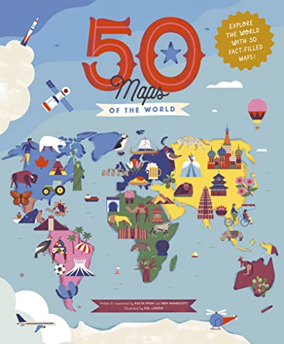 Stock image for 50 Maps of the World Format: Paperback for sale by INDOO