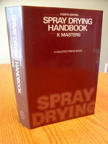 Stock image for Spray Drying Handbook for sale by Salish Sea Books