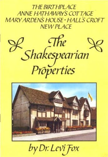 9780711702479: Shakespearian Properties (Wensum) [Idioma Ingls] (Shakespeare Travel Ser.))