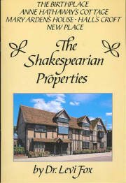 Stock image for Shakespearian Properties (Shakespeare Travel Ser.)) for sale by Wonder Book