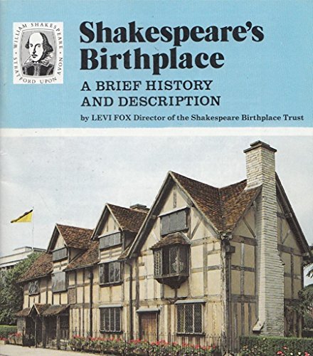 Imagen de archivo de Shakespeare's Birth Place (Wensum) a la venta por Wonder Book