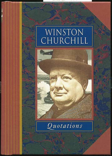 Imagen de archivo de Winston Churchill Quotations (Famous Personality Quotations) a la venta por Goldstone Books