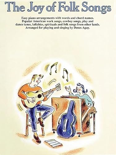 Stock image for The Joy of Folk Songs: Piano Solo (Joy Books (Hal Leonard)) for sale by ZBK Books