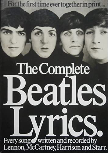 Stock image for The Complete Beatles Lyrics for sale by Wizard Books