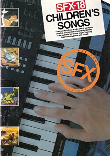 Stock image for SFX 18 CHILDRENS SONGS for sale by Siglo Actual libros