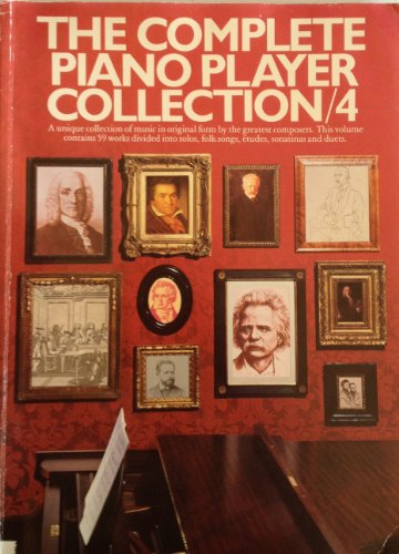 Imagen de archivo de The Complete Piano Player Collection: 4 (Book 4) a la venta por Sarah Zaluckyj