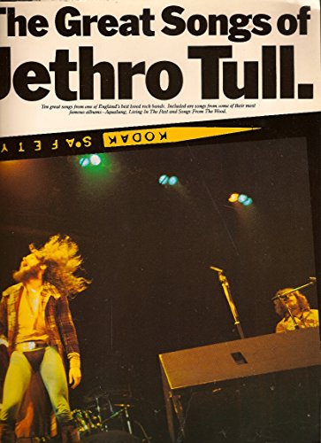 Beispielbild fr The great songs of Jethro Tull zum Verkauf von Reuseabook