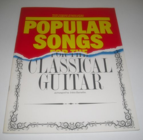 Popular songs for the classical Guitar