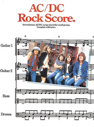 9780711909496: Ac/Dc: Rock Score