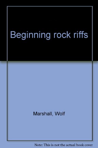 Imagen de archivo de Beginning Rock Riffs a la venta por HPB-Ruby