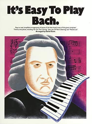 9780711915206: It's easy to play bach piano