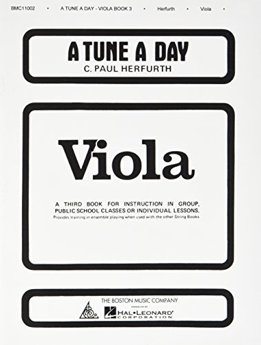 9780711915909: A Tune A Day For Viola Book Three Vla