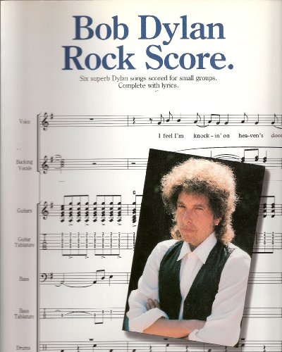 Beispielbild fr Bob Dylan Rock Score zum Verkauf von GF Books, Inc.