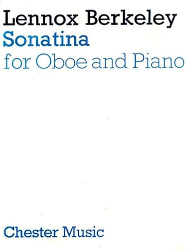 9780711922631: Lenoox berkeley: sonatina for oboe and piano