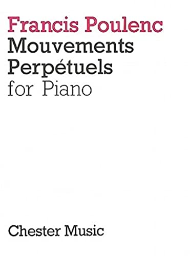 Imagen de archivo de Mouvements Perpetuels: For Piano a la venta por ThriftBooks-Atlanta