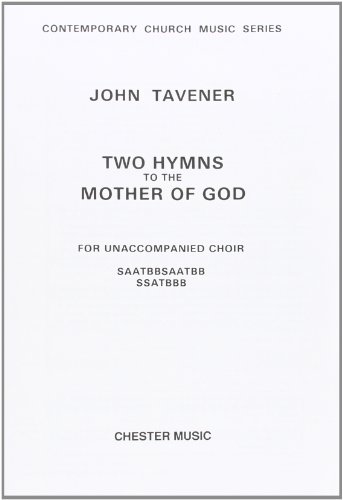 Beispielbild fr Two Hymns to the Mother of God for Unaccompanied Choir zum Verkauf von Merandja Books
