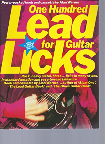 Stock image for One Hundred Lead Licks for Guitar for sale by HPB-Emerald