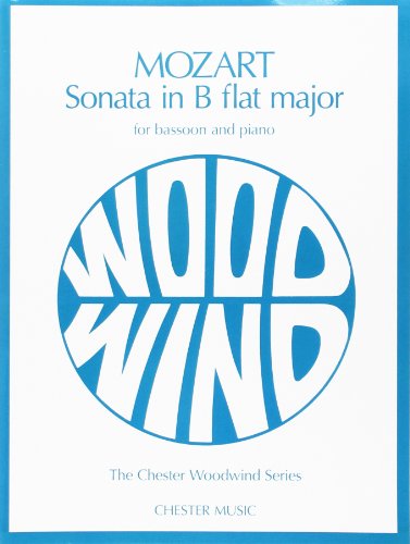 9780711928855: W.a. mozart sonata in b flat for bassoon and piano k.292 (Chester Woodwind)