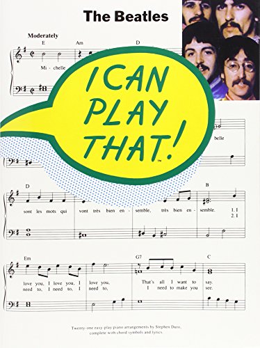 Beispielbild fr I Can Play That - The Beatles zum Verkauf von Sarah Zaluckyj