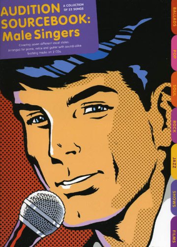 Beispielbild fr Audition Sourcebook: Male Singers-Music Book with CD zum Verkauf von WorldofBooks