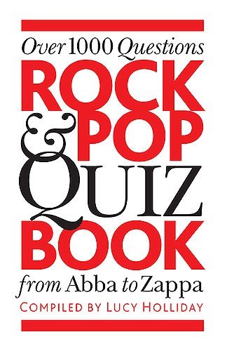 Stock image for Rock and Pop Quiz Book for sale by Goldstone Books